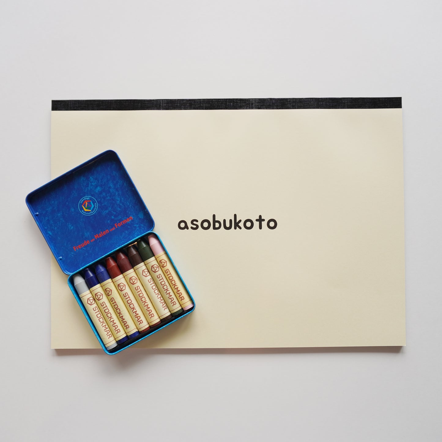 asobukoto お絵かき帳クレヨンセット