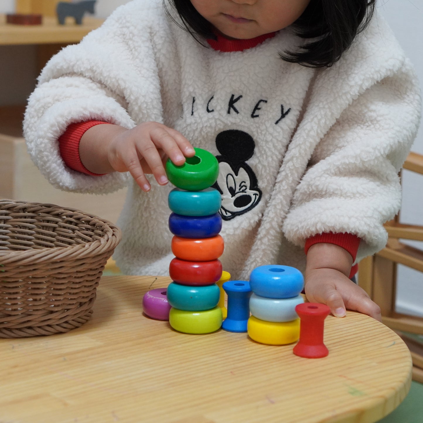 あそぶコトオリジナル 木製ビーズ