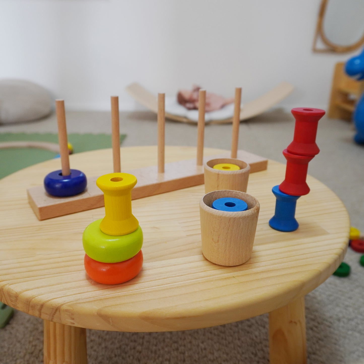 あそぶコトオリジナル 木製ビーズ