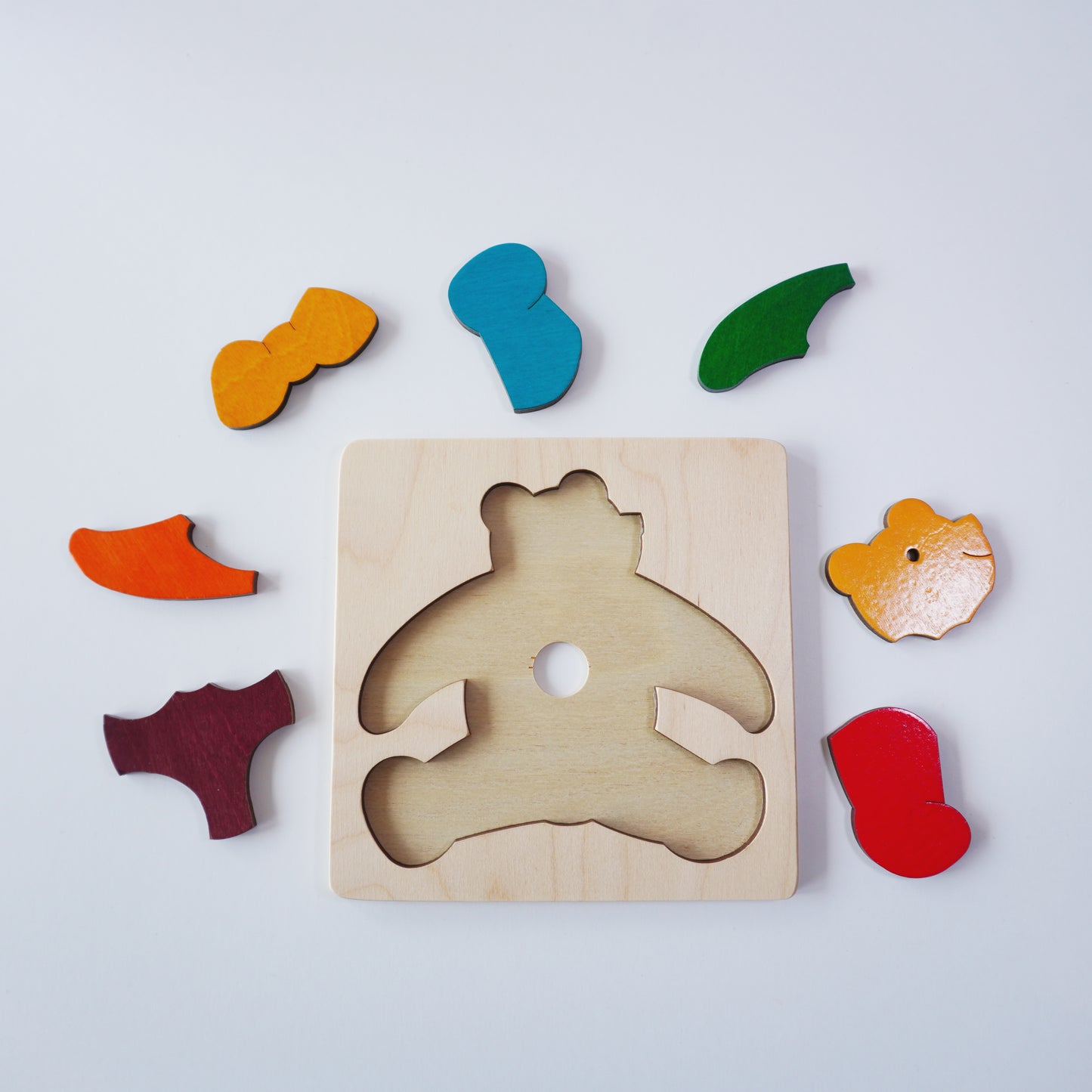 カラフルパズル・くま