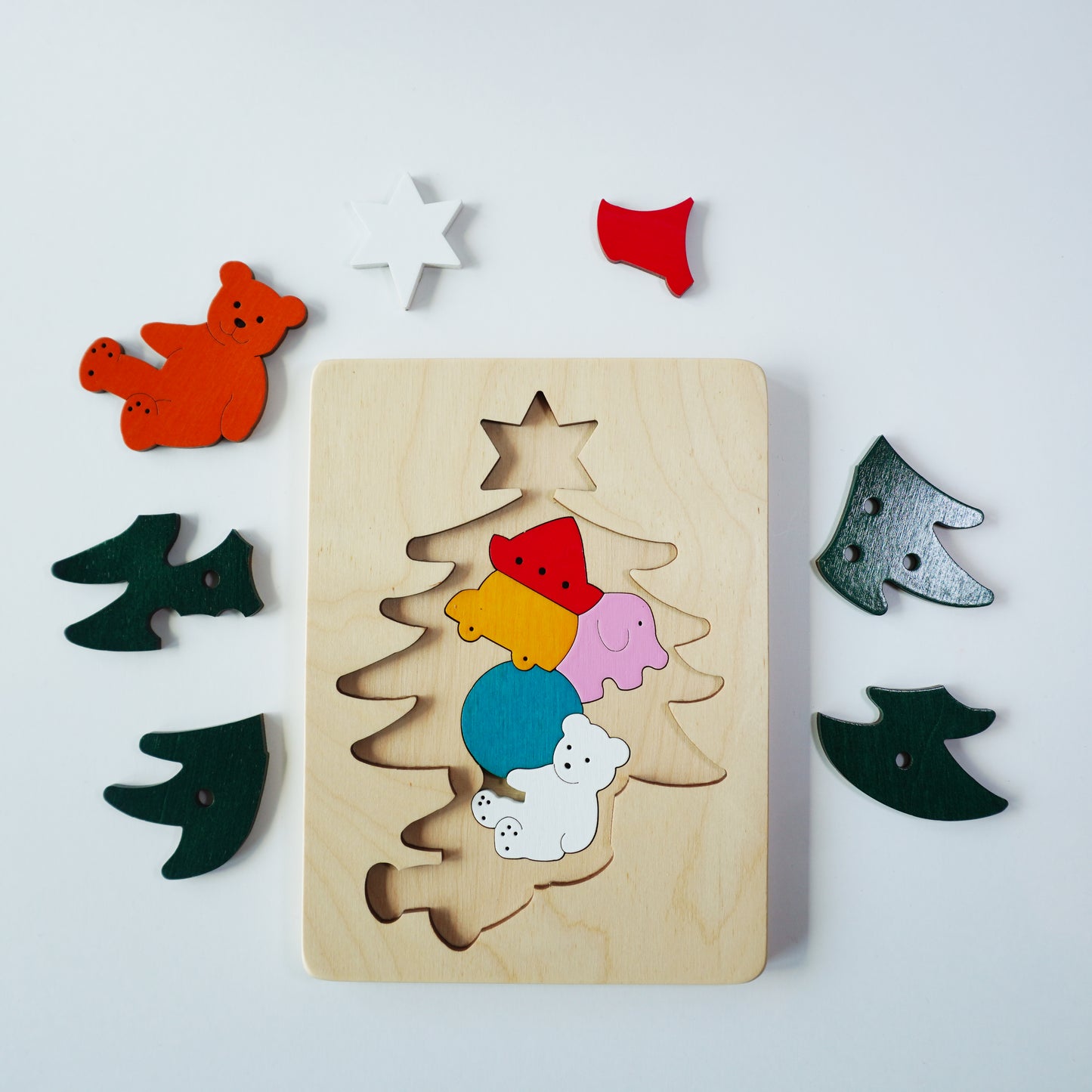 二重パズル・クリスマスツリー