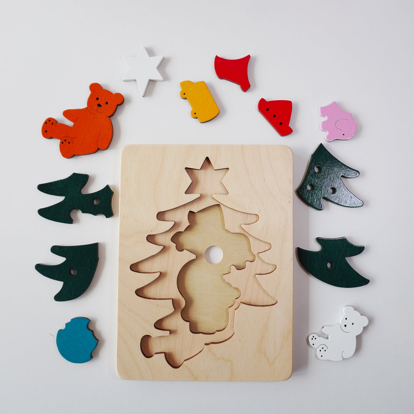 二重パズル・クリスマスツリー