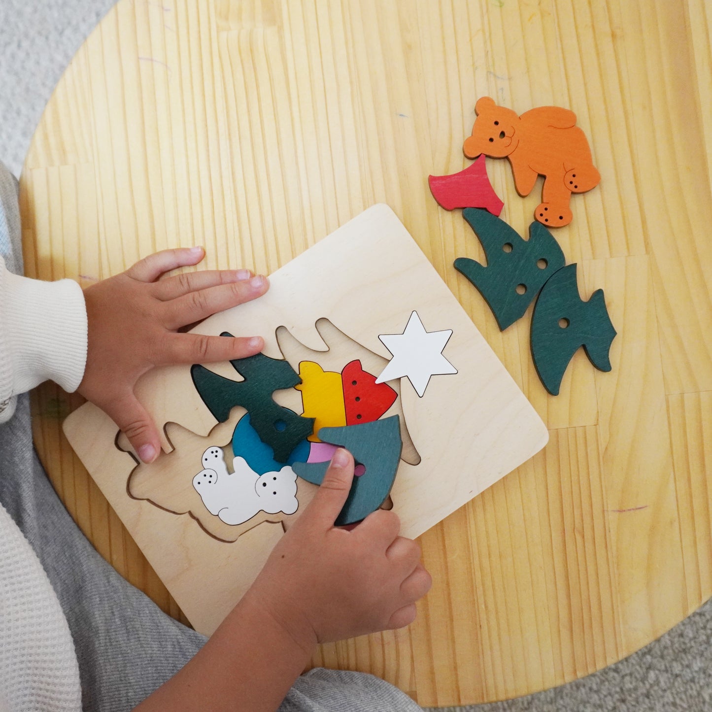 二重パズル・クリスマスツリー