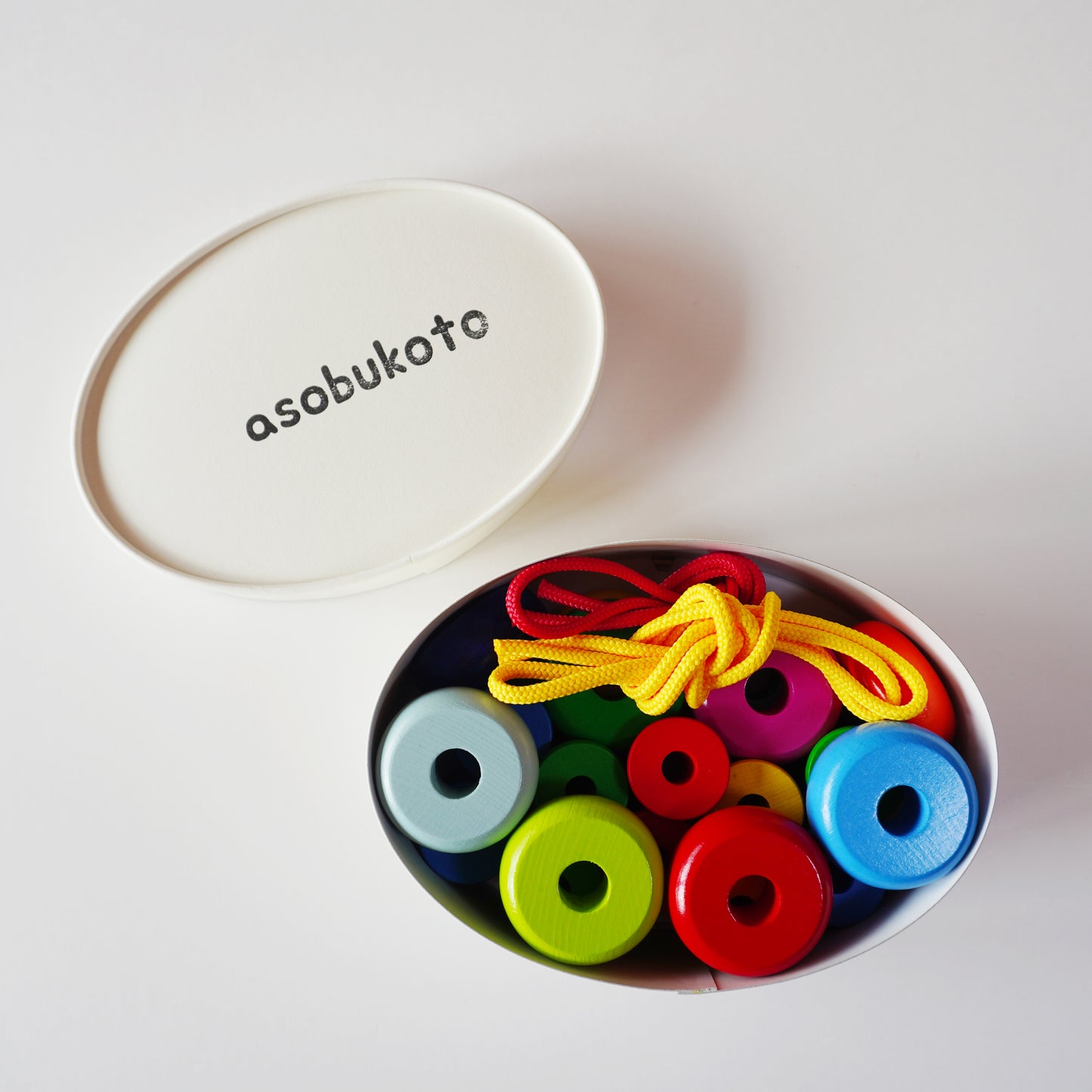 あそぶコトオリジナル 木製ビーズ