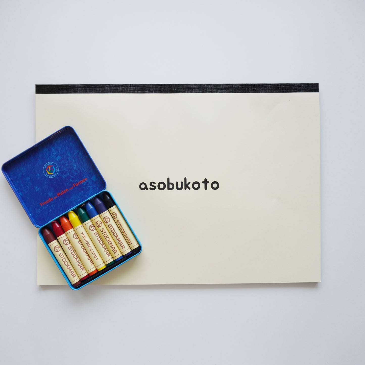 asobukoto お絵かき帳クレヨンセット