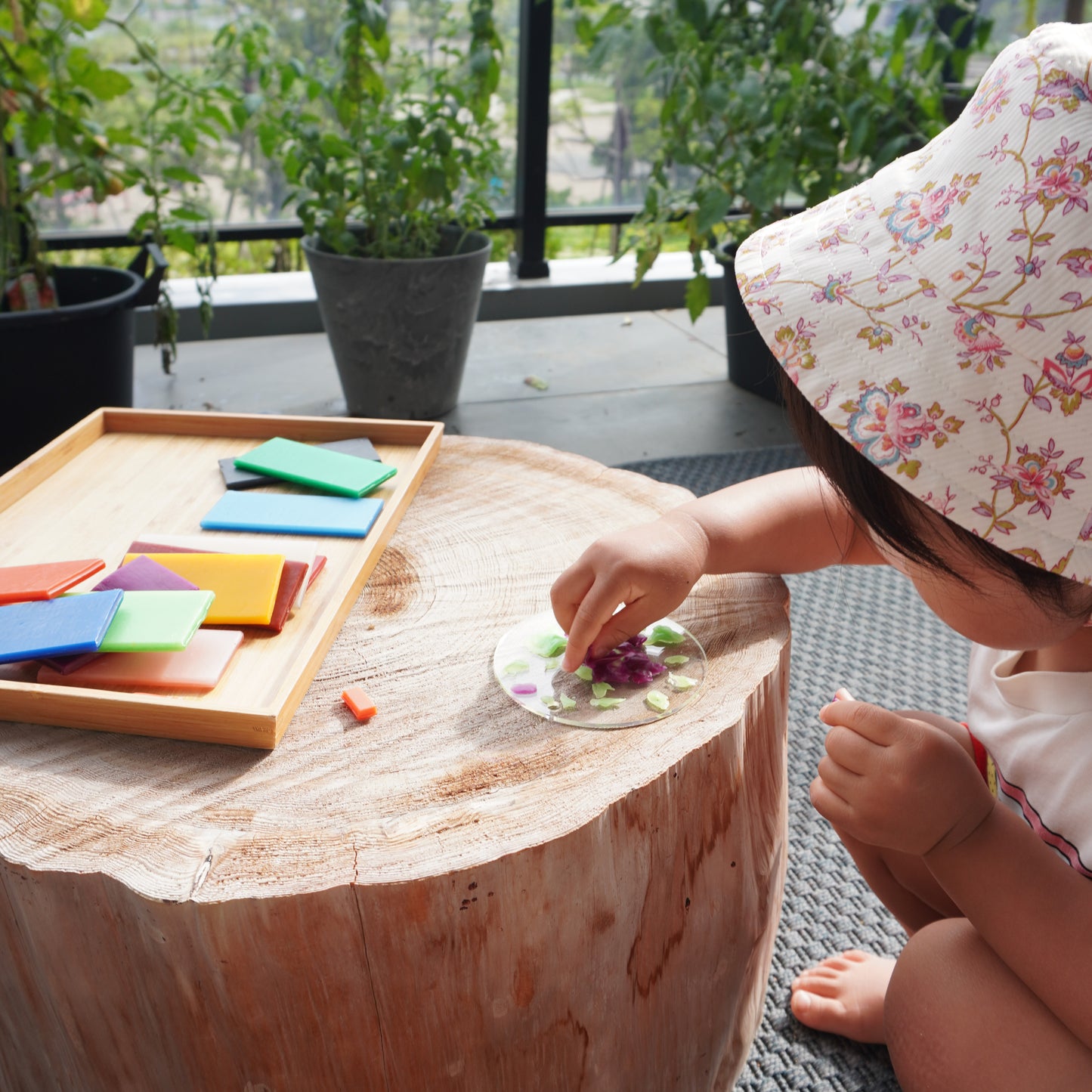 シュトックマー粘土の貼り絵あそびセット