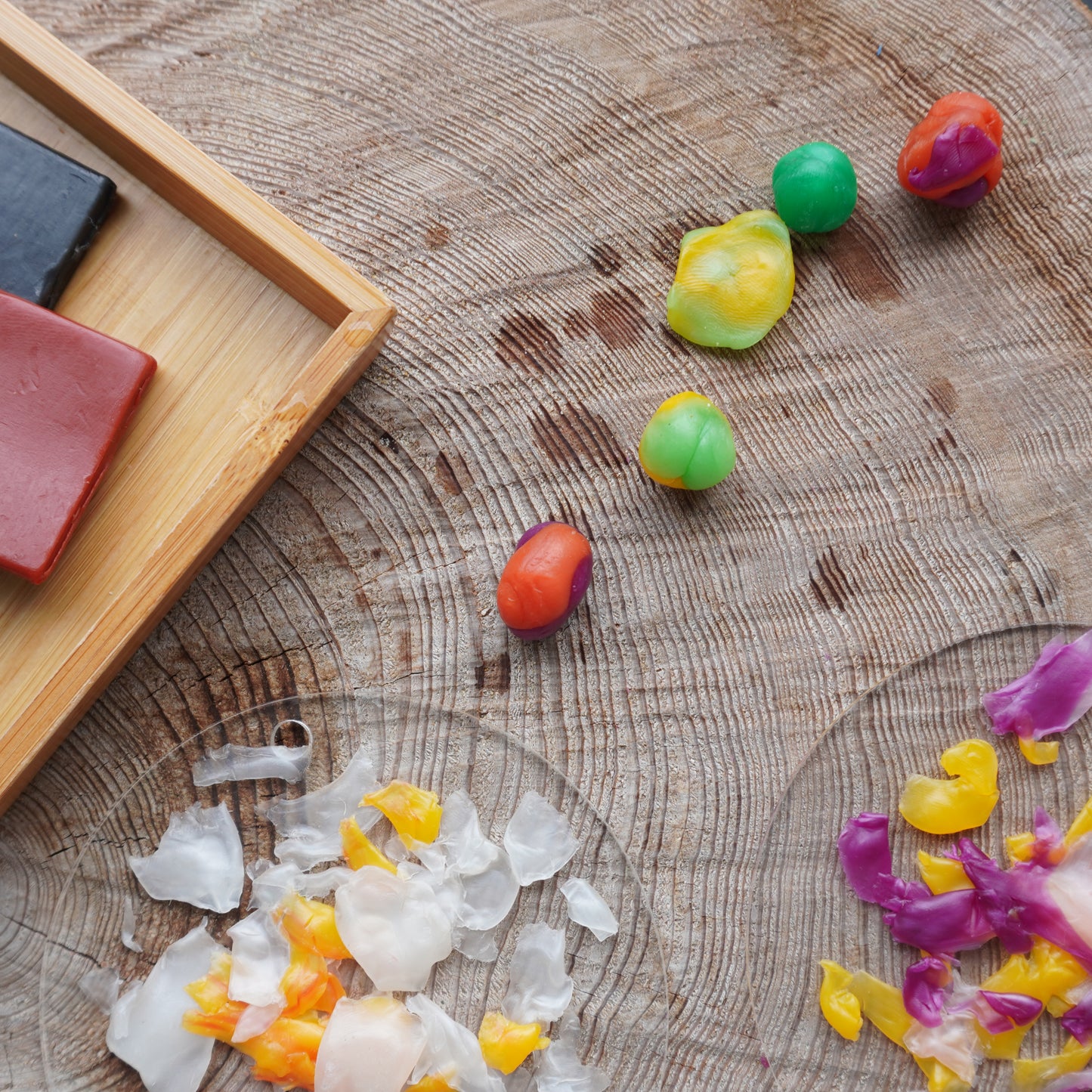 シュトックマー粘土の貼り絵あそびセット